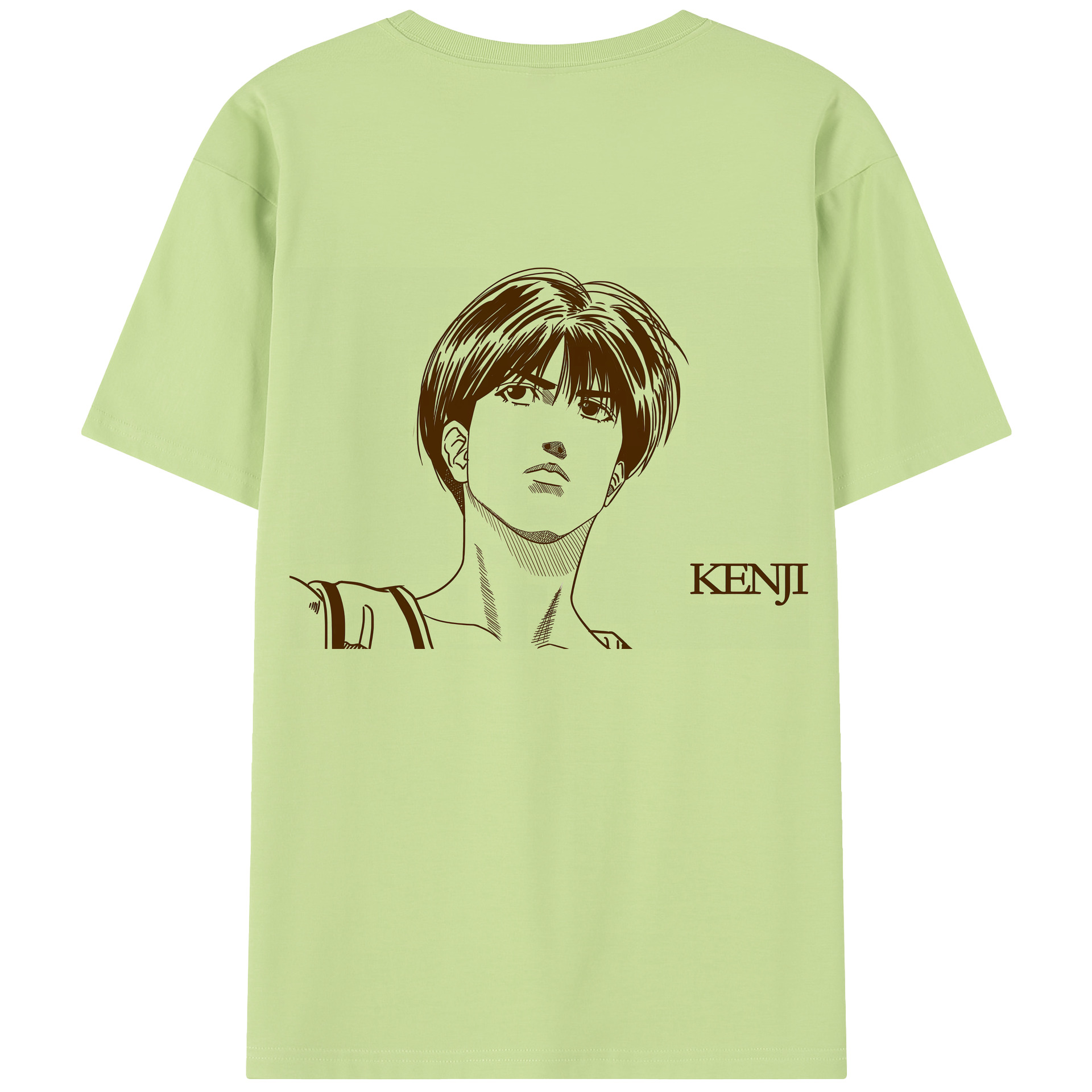 SLAM DUNK／スラムダンク 綿100％半袖Tシャツ（背面プリント）